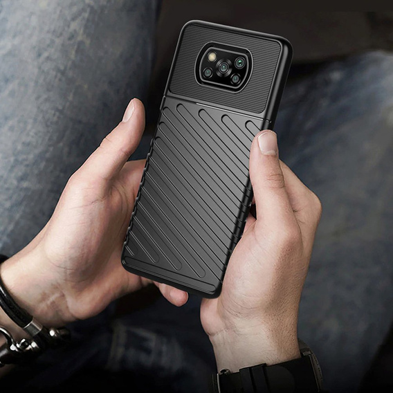 Чoхол до Xiaomi Poco X3 NFC, Thunder, чорний