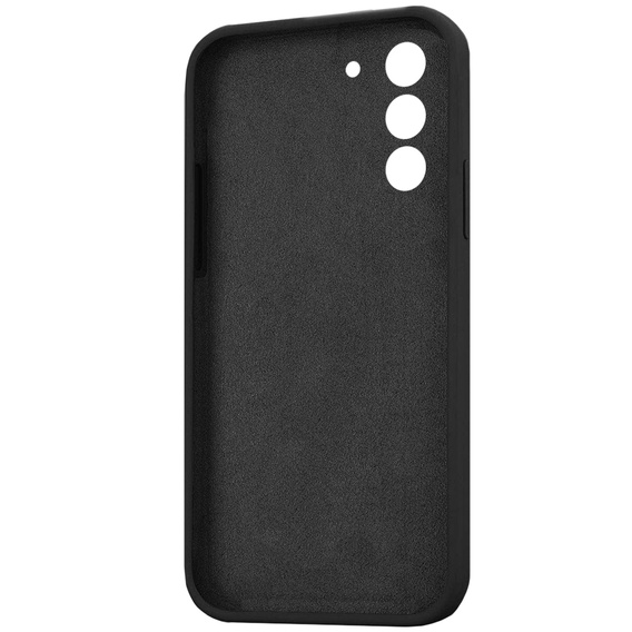 Чехол до Samsung Galaxy S21 FE, Silicone Lite, чёрный