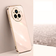 Чохол для Realme 14 Pro 5G, Glamour CamShield, рожевий rose gold