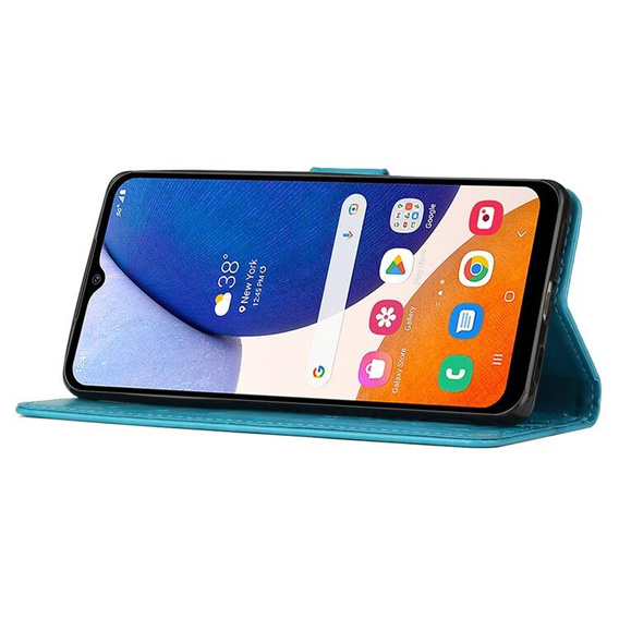 Откидной чехол для Samsung Galaxy A55 5G, Wallet, Butterfly, фиолетовый