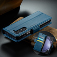 CASEME флип-кейс для Samsung Galaxy Z Fold6 5G, Litchi Wallet, синий