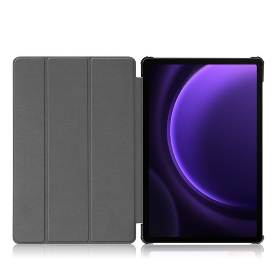 Чехол для Samsung Galaxy Tab S9 FE, Tri-fold, серый