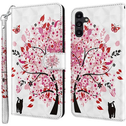 Чохол-книжка для Samsung Galaxy A14 4G/5G, Wallet, tree, білий
