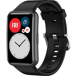 Силіконовий ремінець для Huawei Watch Fit, Black