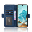 Откидной чехол для Motorola Edge 60 / 60 Fusion, Card Slot, темно-синий