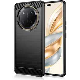 Чехол до Honor Magic 7 Lite, Carbon, чёрный