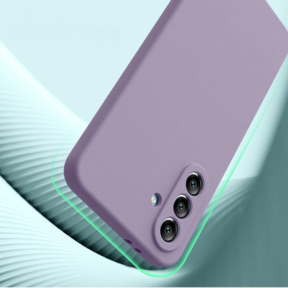 Чехол до Samsung Galaxy A56 5G, Silicone Lite, фиолетовый