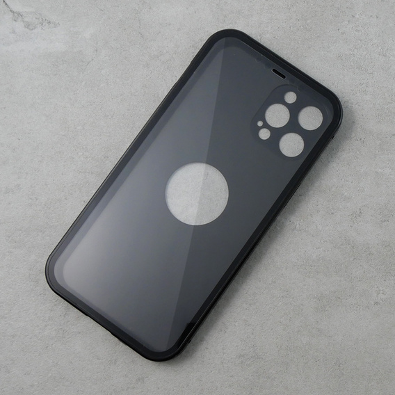 Чохол для iPhone 12 Pro, Dual Glass, для Magsafe, чорний
