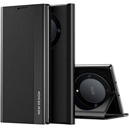 Откидной чехол для Honor Magic 5 Lite, Side Magnetic, чёрный