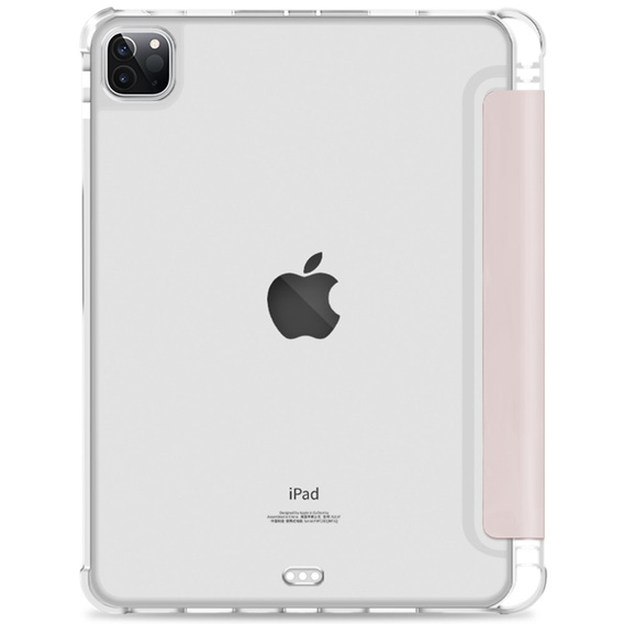 Чехол для iPad Pro 11 2022 / 2021 / 2020, Smartcase Hybrid, с местом для стилуса, розовый