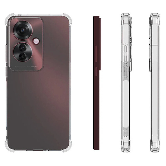 Чoхол до Oppo Reno 11F 5G, Dropproof, прозорий