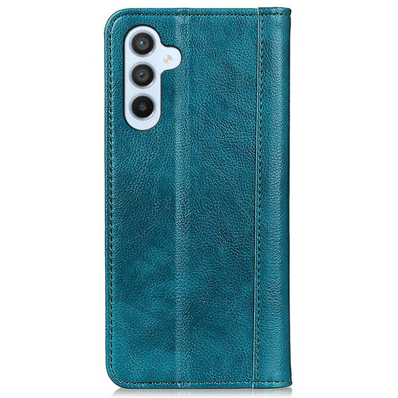 Чехол до Samsung Galaxy S23 FE, Wallet Litchi Leather, зелёный