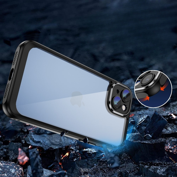 Чехол для iPhone 15, ERBORD Impact Guard, черный