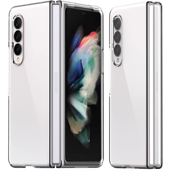 Чохол Rubberized Hard PC Shell для Samsung Galaxy Z Fold3 5G, Clear