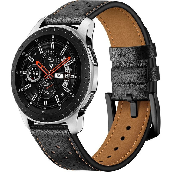 Кожаный ремешок для Samsung Galaxy Watch 42mm - Black