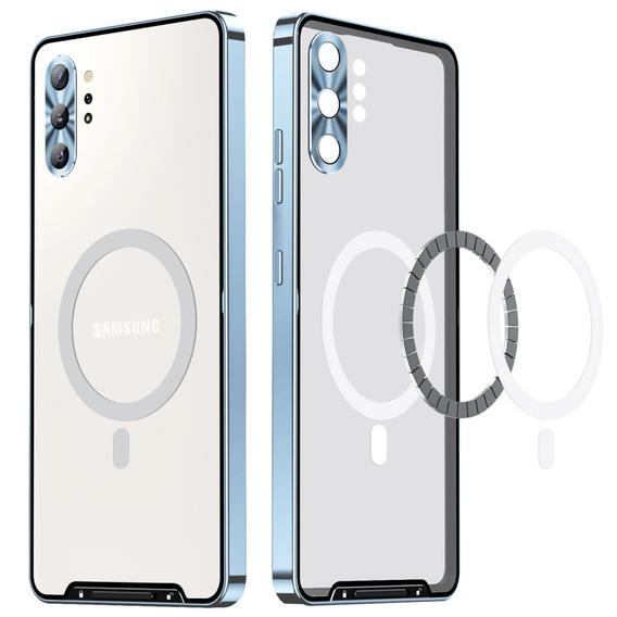 Защитный чехол для камеры Samsung Galaxy Note 10+ Plus, CamShield MagSafe, прозрачный / синий
