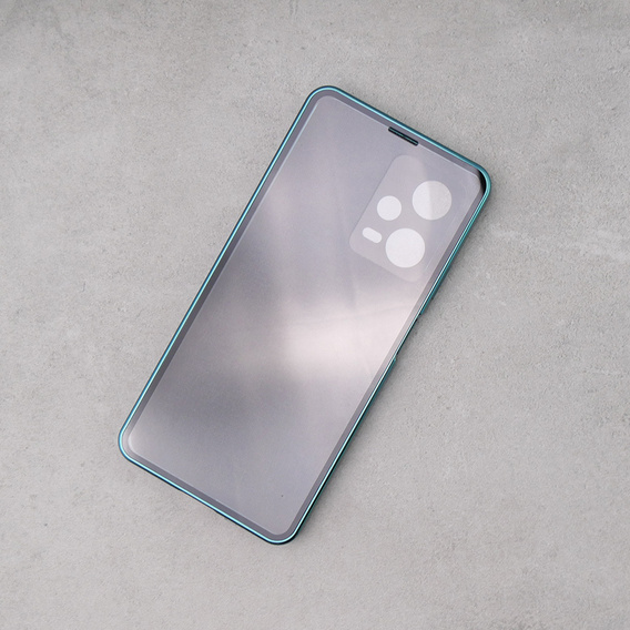 Чохол для Xiaomi Redmi Note 12 Pro+ Plus, ERBORD Glass Armor Leather, м'яти