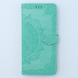 Откидной чехол для Xiaomi 13T / 13T Pro, Mandala, зелёный