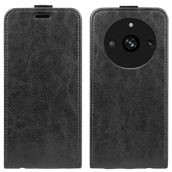 Откидной чехол для Realme 11 Pro 5G / Pro+ 5G, Flip, чёрный
