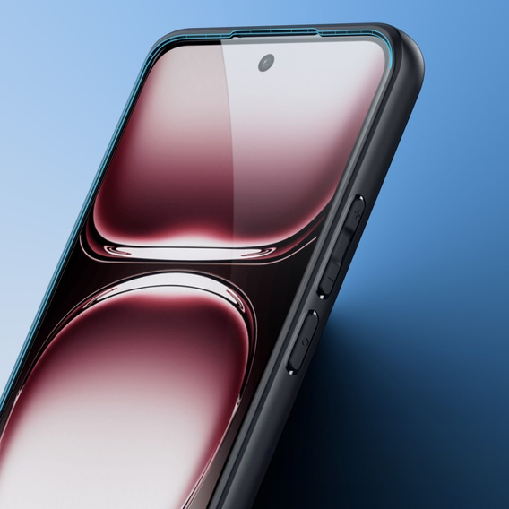 Чохол DuxDucis для Oppo Reno 12, Aimo case, прозорий / чорний