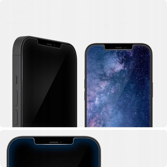 Закаленное стекло SPIGEN для iPhone 12 Pro Max - Glas.TR EZ Fit (2 шт.)