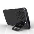 Чохол для iPhone 14 Pro, CamShield Case, з підставкою, чорний