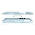 Чехол Spigen для iPhone 17 Pro, Silicone Fit MagSafe, Mute Blue