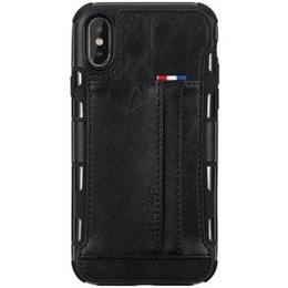 Etui Two Cards Hybrid Case iPhone XS Max 6.5 - Black