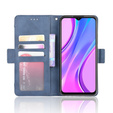 Откидной чехол для Xiaomi Redmi 9, Card Slot, синий