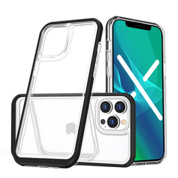 Чехол ERBORD Hybrid Frame для iPhone 13 Pro, Чёрный