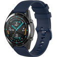 Силиконовый ремешок до Huawei Watch GT Runner / GT 3 46mm, Dark Blue