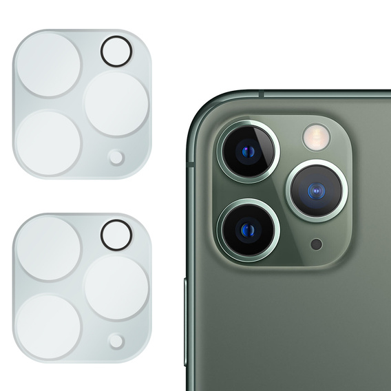 2x закаленное стекло ERBORD для камеры iPhone 12 Pro