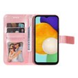 Чохол-книжка для Samsung Galaxy A13 4G, Mandala Flower, рожевий