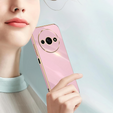 Чохол для Xiaomi Redmi A3, Glamour CamShield, фіолетовий