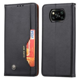 Чoхол Wallet до Poco X3 NFC, Card Set, Black