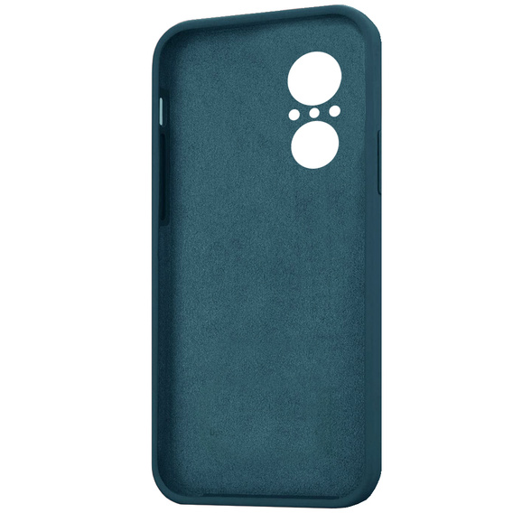 Чехол до Huawei Nova 9 SE, Silicone Lite, тёмно-зелёный