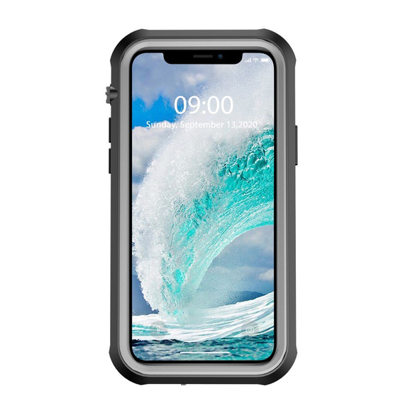 Водонепроницаемый чехол IP67 Case для iPhone 12 Pro Max- Black