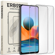 2x Закаленное стекло для Xiaomi Redmi Note 10 Pro/10 Pro Max, ERBORD 9H Hard Glass на экране