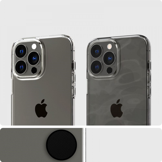 Чехол + стекло Spigen для iPhone 13 Pro, Crystal Pack, Crystal Clear