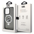 Чехол Karl Lagerfeld Ring Stand Karl & Choupette MagSafe для iPhone 15 Pro