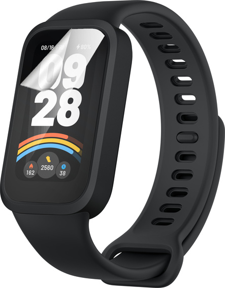 3x Гидрогелевая фольга ERBORD для Xiaomi Smart Band 9 Active