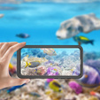 Водонепроницаемый чехол IP68 для Samsung Galaxy S24 FE, чёрный