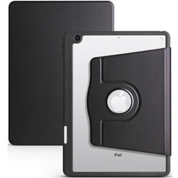 Чехол для iPad 10.2" 2021/2020/2019 (9/8/7 gen.), с местом для стилуса, поворачивающийся на 360°, чёрный