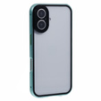 Чехол для iPhone 16, Magnetic Dual Glass, зелёный