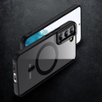 Чoхол до Samsung Galaxy S22 5G, ERBORD Hybrid MagSafe Case, чорний