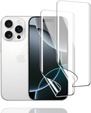 2x гидрогелевая пленка для iPhone 15 Pro Max, гидрогелевая пленка ERBORD