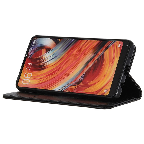 Чoхол до Xiaomi 13T / 13T Pro, Wallet Litchi Leather, чорний