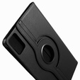 Чехол для Lenovo Idea Tab 11" 2025 TB336FU TB336ZU, вращающийся на 360, с подставкой, черный