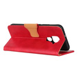 Чехол Wallet до Xiaomi Redmi Note 9 - Red