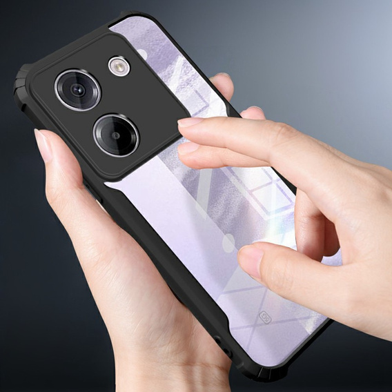 Чехол до Xiaomi Poco M7 Pro 5G, AntiDrop Hybrid, чёрный